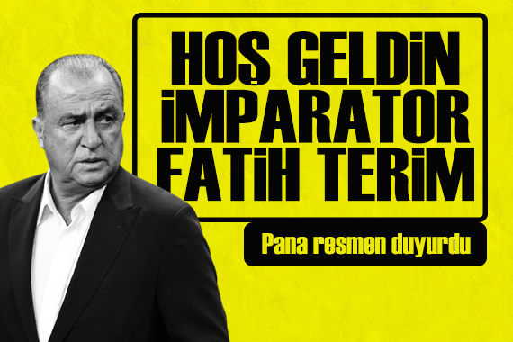 Panathinaikos, Fatih Terim i resmen duyurdu!