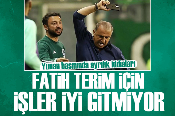 Fatih Terim Panathinaikos tan ayrılıyor mu?