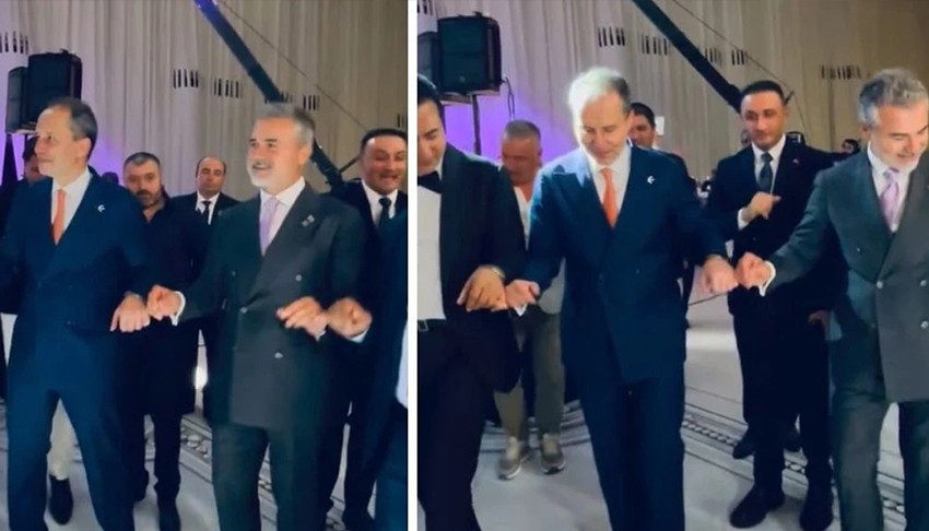 Fatih Erbakan'dan gündem olan halay!