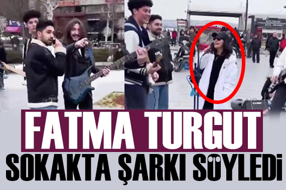 Fatma Turgut sokakta gençlerle şarkı söyledi, İmamoğlu ndan cevap geldi