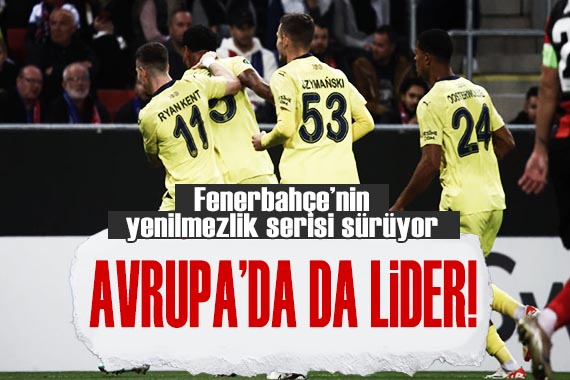 Avrupa da da lider: Fenerbahçe nin galibiyet serisi sürüyor!