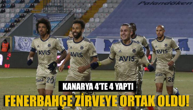 Fenerbahçe zirveye ortak oldu!