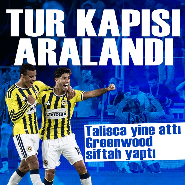 Fenerbahçe tur kapısını araladı: Greenwood'dan siftah