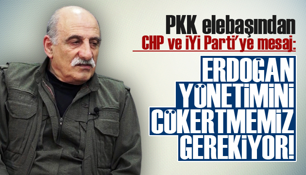 PKK elebaşı Duran Kalkan dan mesaj!