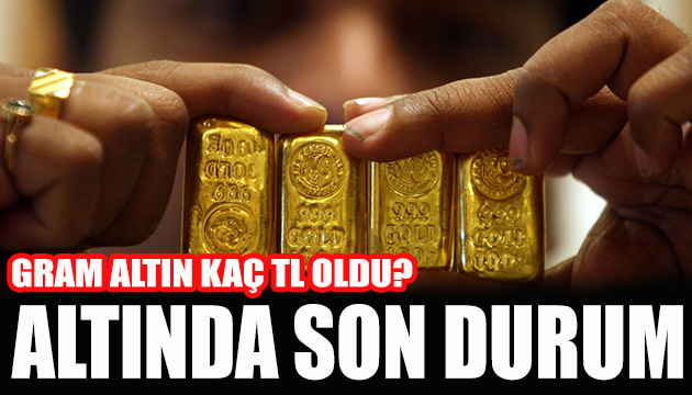 Gram altın düşüşe geçti