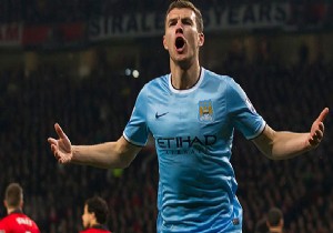Bosnalı yıldız Edin Dzeko dan Galatasaray a mesaj!