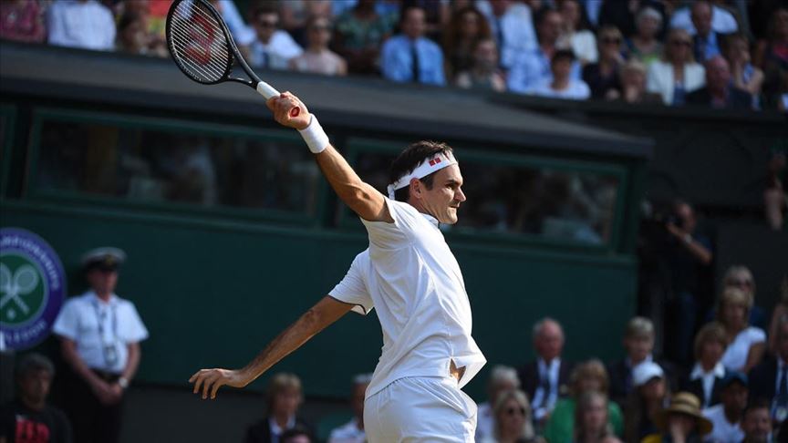 Wimbledon a  Federer damgası