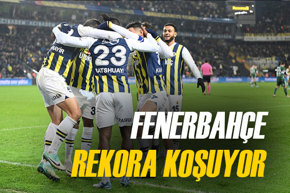 Fenerbahçe büyük bir rekora koşuyor! 103 gollük sezon detayı...