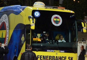 Fenerbahçe otobüsünde arama!