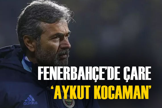 Reçete belli: Aykut Kocaman! Süper Lig de ortalık karıştı...