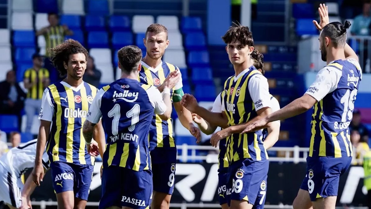Kaptan Edin Dzeko ilk golünü attı, Fenerbahçe kazandı