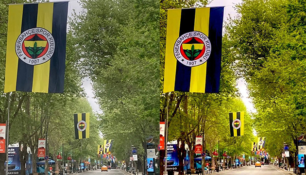 Fenerbahçe taraftarı cadde nöbetinde!