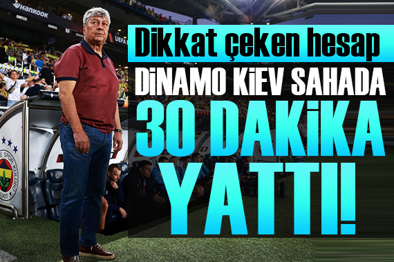 Lucescu nun isyanına cevabı Avrupa medyası verdi! 30 dakika sahada yatmışlar...