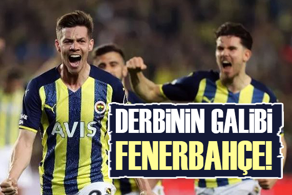 Derbinin galibi Fenerbahçe oldu!