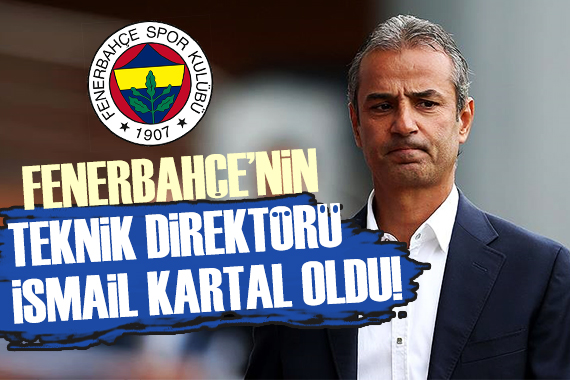Fenerbahçe nin teknik direktörü belli oldu!
