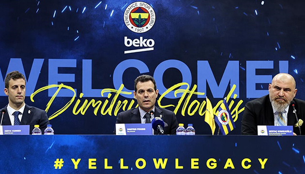 Fenerbahçe Beko da Itoudis için imza töreni!