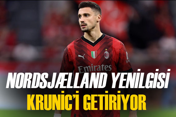 Nordsjælland yenilgisi ders mi oldu? Fenerbahçe, Krunic i getiriyor