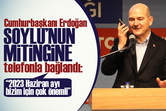 Süleyman Soylu: Türkiye’ye hayranlıkla bakıyorlar