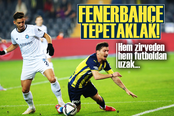 Fenerbahçe tepetaklak!