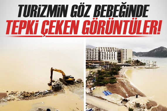 Turizmin göz bebeğinde tepki çeken görüntüler!