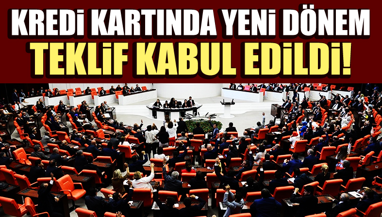 Kredi kartında yeni dönem! Teklif kabul edildi