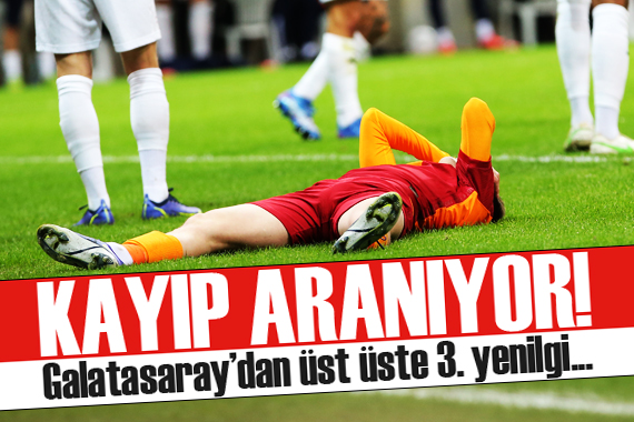 Galatasaray yine kaybetti!