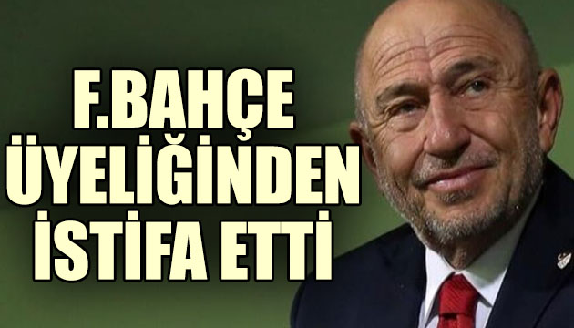 TFF Başkanı Özdemir, Fenerbahçe üyeliğinden istifa etti!