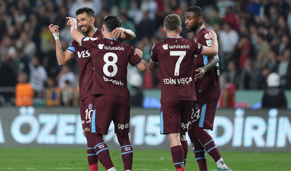 Trabzonspor, Konya da 3 golle kazandı!