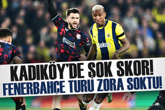 Kadıköy de şok skor! Fenerbahçe turu zora soktu