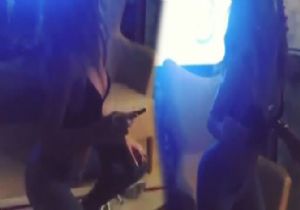 Rihanna nın OLAY dansını gizlice çekti