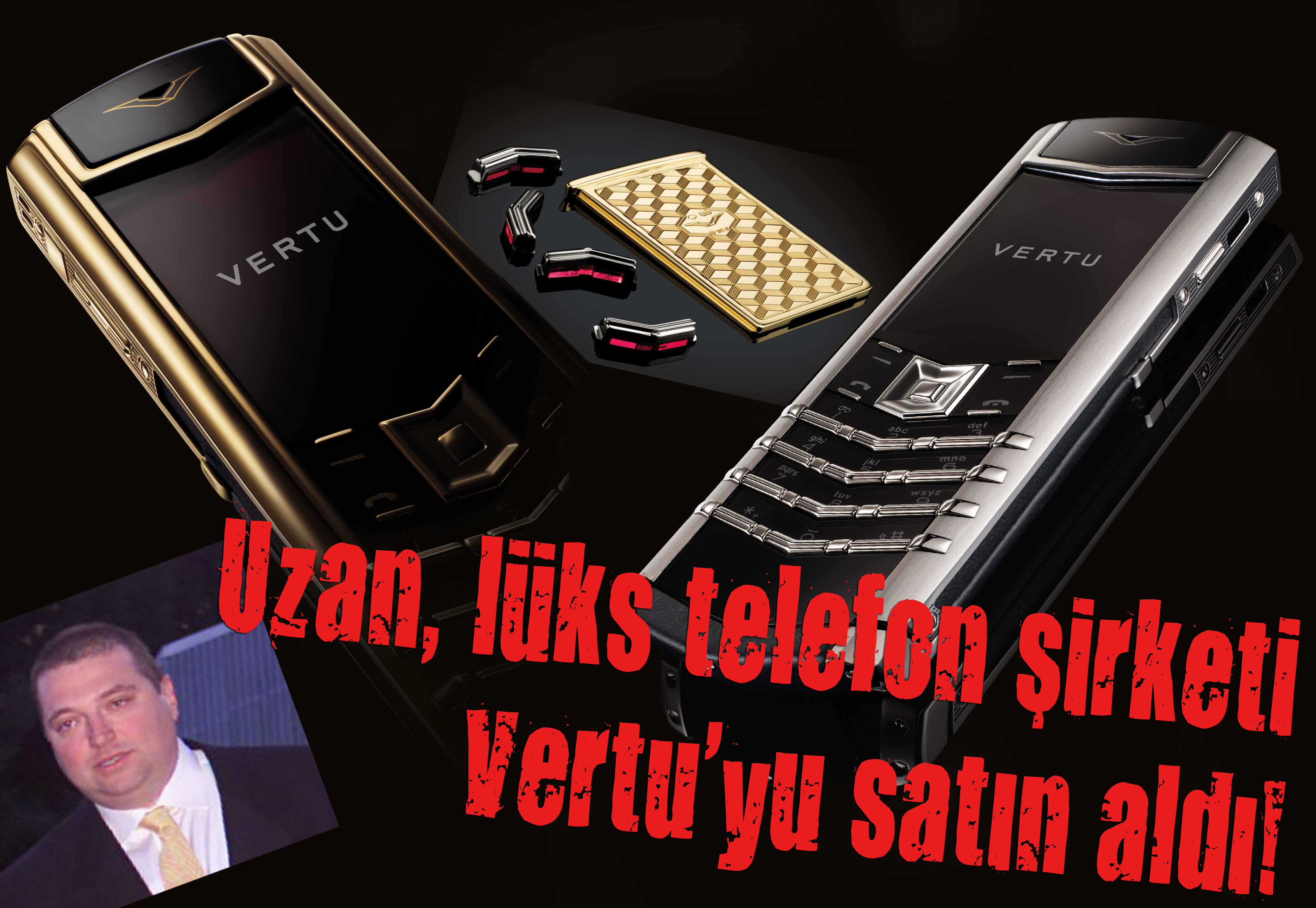Lüks telefon markasını satın aldı