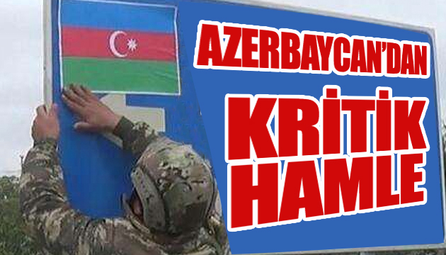 Azerbaycan dan kritik hamle