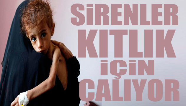 Sirenler kıtlık için çalıyor