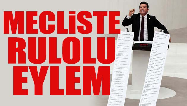 Meclise yapılanlar-satılanlar rulosu serildi