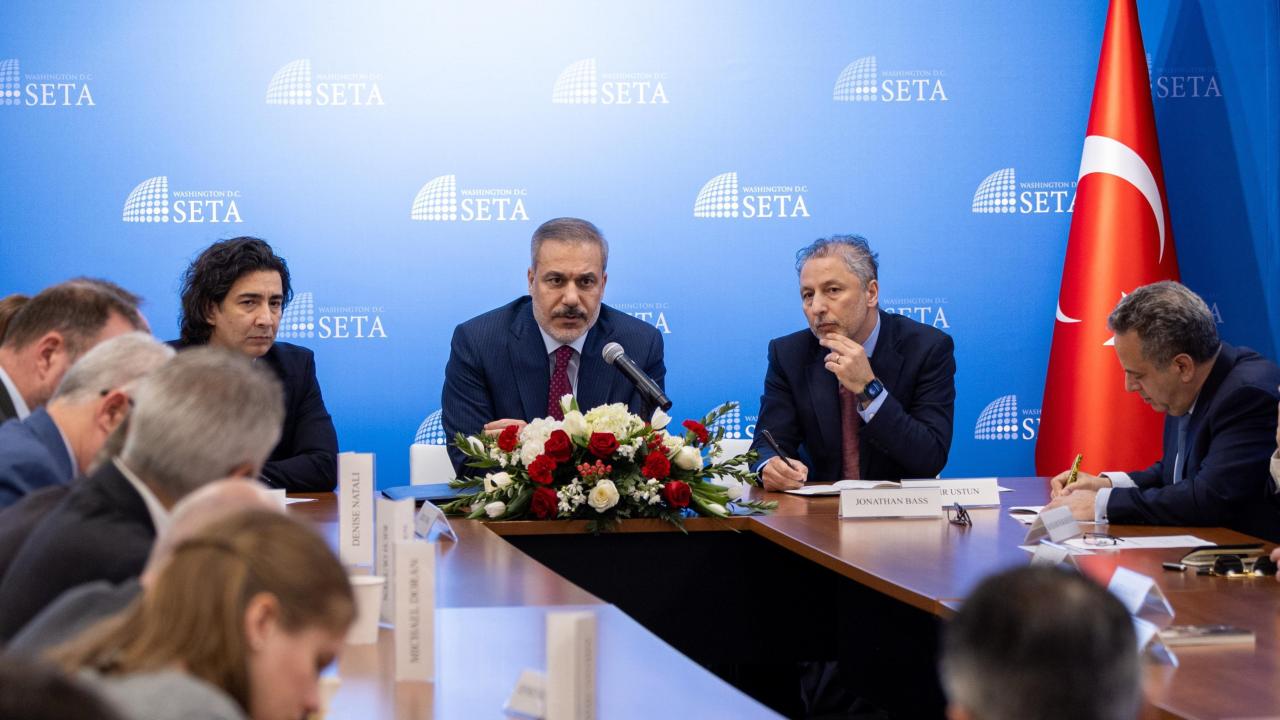Bakan Fidan, ABD de SETA Yuvarlak Masa Toplantısı na iştirak etti