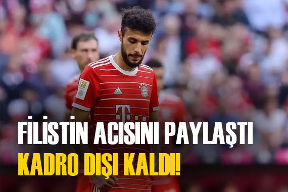 Filistin in acısını paylaşan Mazraoui de kadro dışı! Bayern Münih...