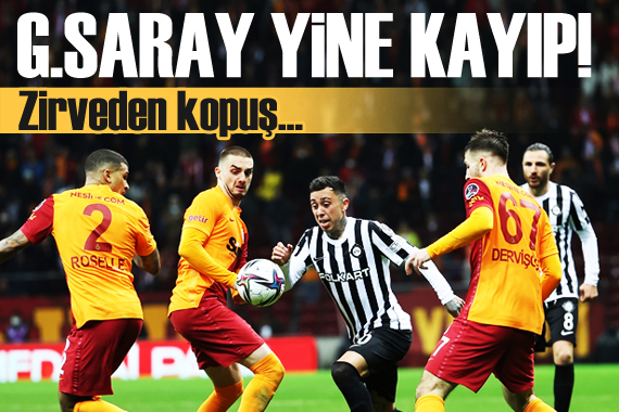 Galatasaray yine kayıp!