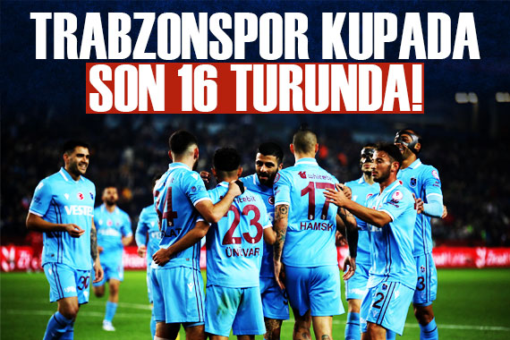 Trabzonspor son 16 turuna yükseldi!