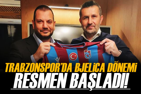 Trabzonspor, Nenad Bjelica ile 2.5 yıllık sözleşme imzaladı