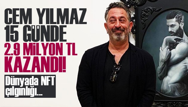 Cem Yılmaz 15 günde 2.9 milyon TL kazandı