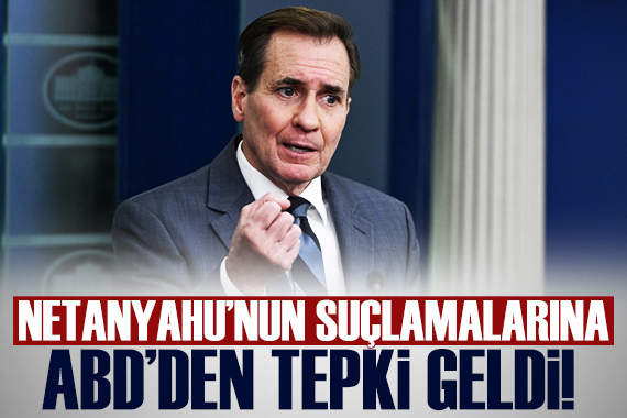 ABD den Netanyahu nun silah sevkiyatı iddialarına tepki