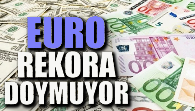 Euro tüm zamanların rekorunu kırdı