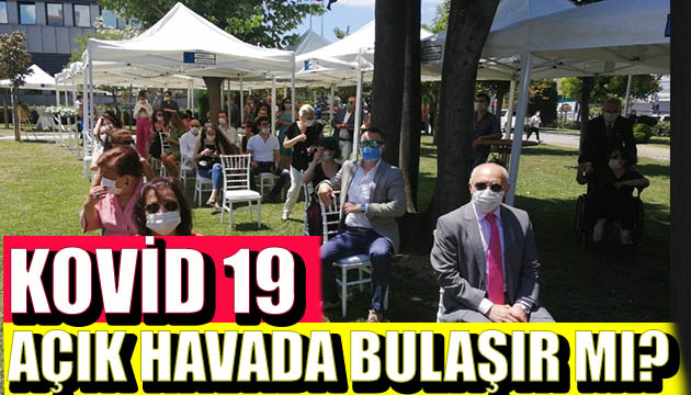 Kovid-19 açık havada bulaşır mı?