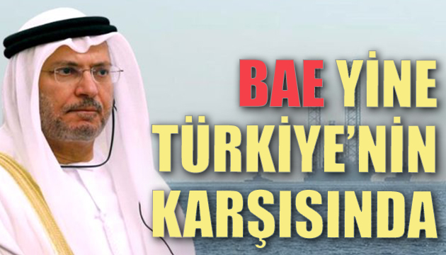 BAE yine Türkiye nin karşısında yer aldı