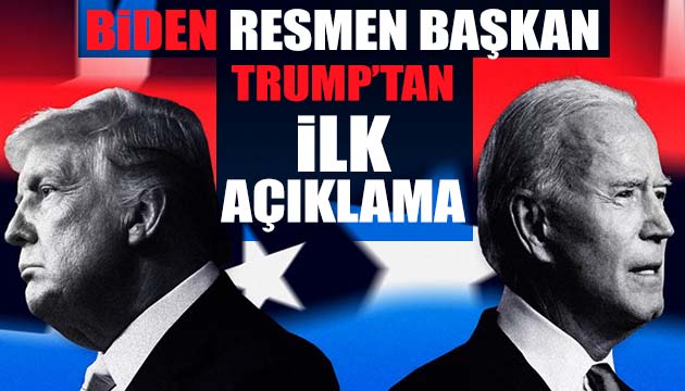 Biden resmen başkan