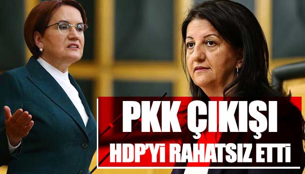 PKK çıkışı HDP yi rahatsız etti