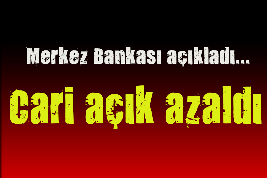 MB açıkladı: Cari açık azaldı