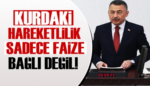 Fuat Oktay'dan döviz mesajı: Sadece faize bağlı değil!