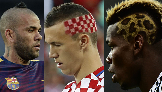 Futbolcuların ilginç saç stilleri