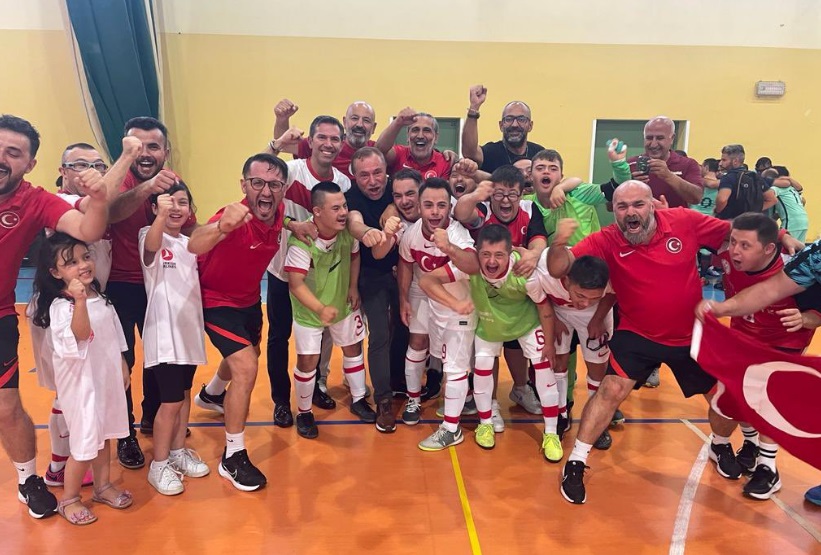 Down Sendromlu Futsal Milli Takımı, Avrupa Şampiyonu oldu!
